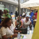 Free medical outreach at the National Orthopaedic Hospital, Igbobi, Lagos on Wednesday