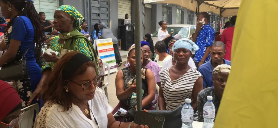 Free medical outreach at the National Orthopaedic Hospital, Igbobi, Lagos on Wednesday