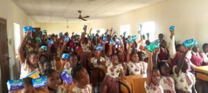 NGO distributes sanitary pads to tackle period poverty