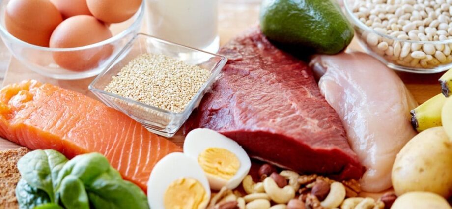 Illustration for Foods with good nutrients