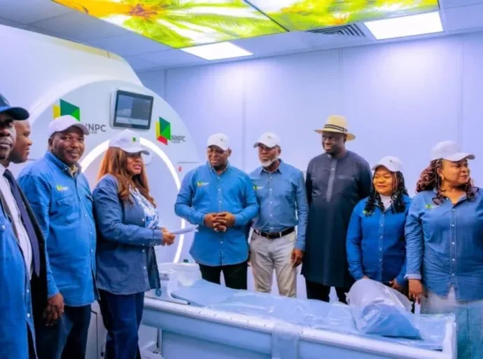 Hand over of 1.5 Tesla MRI System to NAUTH