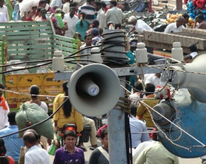 Illustration for noise pollution