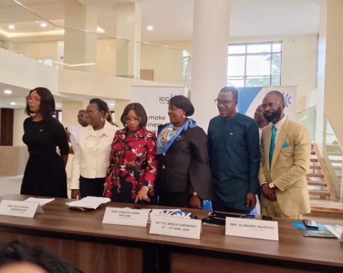 Prof. Dorothy Ufot SAN and members of the 10th ICC Africa Conference Committee
