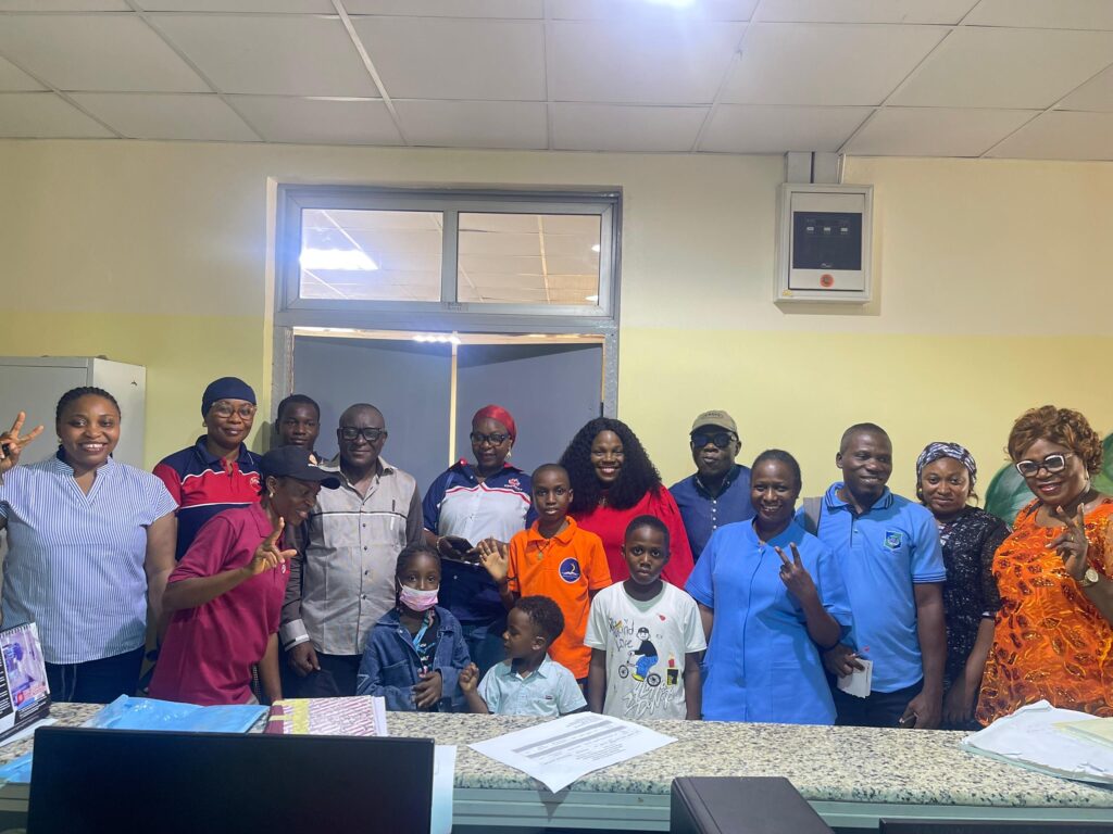 Children battling cancer at National Hospital Abuja — KindNest Care Foundation visit