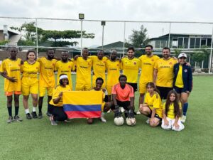 Colombian envoy says diplomatic football tournament promotes stronger ties, unity