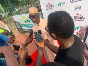 I feel highly encouraged by our playing standards today — Ndanusa