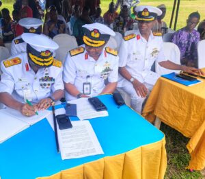 Navy inaugurates classroom block to honour senior officer