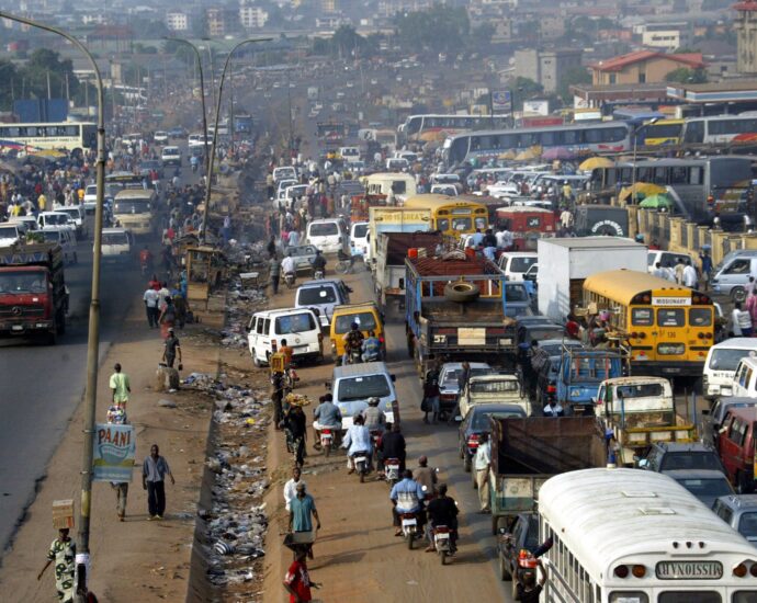 Illustration for pollution caused by high population