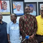 L-R: Deputy State Chairman, National Road Transport Union, Mr Ganiu Shittu; Managing Director, Lagos Waste Management Authority, Dr Muyiwa Gbadegesin; Hon. Sola Giwa; Honourable Commissioner for Transportation, Mr Oluwaseun Osiyemi, Deputy Chief of State, Lagos State, Mr Sam Egube and Deputy Chairman Operations, Road Transport Employers Associations of Nigeria, during a stakeholders meeting with transport Operators in Lagos State on the Lagos state on the clean up of Waste on the High Way’s and Motor Parks in Lagos State, on Saturday, at Lagos State Ministry of Transportation, Alausa Secretariat, Ikeja, Lagos