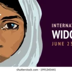 Illustration for International Widows Day
