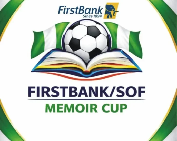 Logo of the FirstBank/Samuel Okwaraji Foundation National Secondary Schools Football Championship