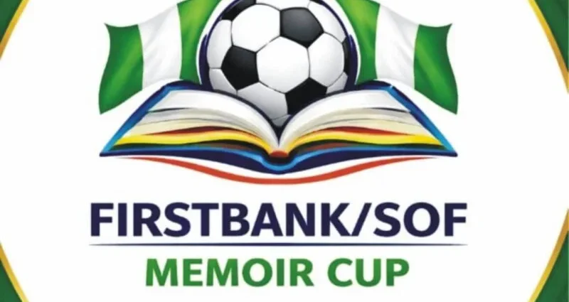 Logo of the FirstBank/Samuel Okwaraji Foundation National Secondary Schools Football Championship