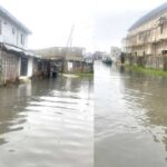 Illustration for flood in Lagos