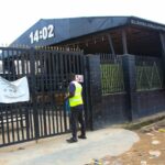 The 14:02 Lounge and Bar, sealed by LASEPA