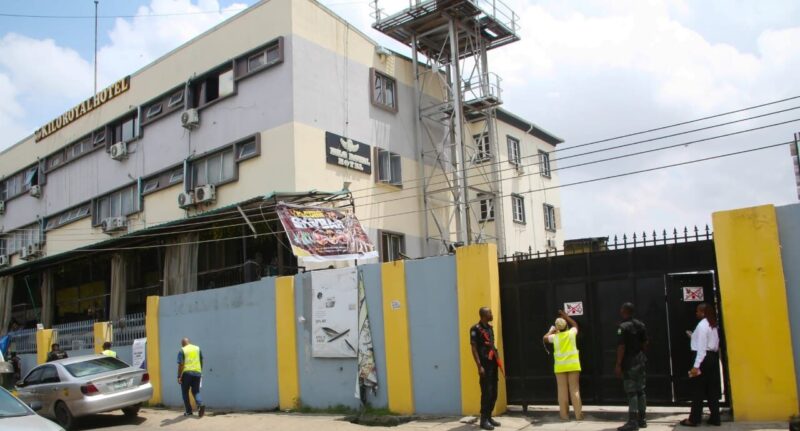 Kilo Royal Hotel, Surulere, sealed by LASEPA