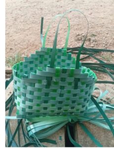Orphaned brothers turn discarded bale straps into income, hope