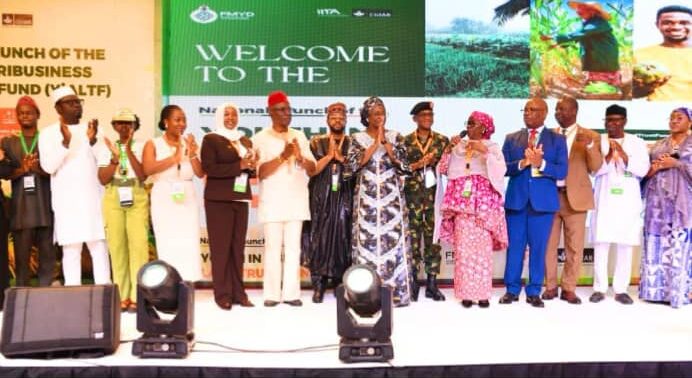 Participants at the inauguration of Youth in Agribusiness Land Trust Fund, YiALTF