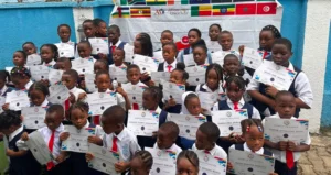 a cross section of pupils and students of Berries World Montessori School, Bwari,, Abuja