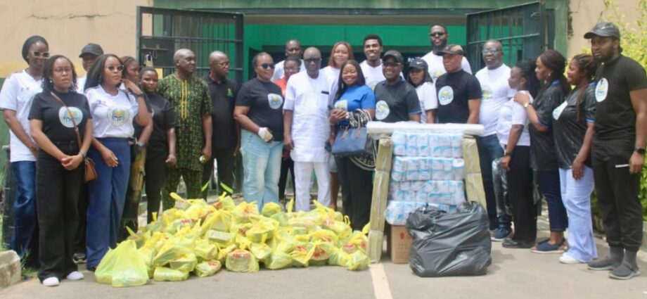 Luchi Advocate Foundation (LAF) donated vocational training materials to inmates of the Medium Security Custodial Centre (MSCC), Kuje.