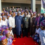 The Minister of Defence, Gen. Christopher Musa with other during the inauguration of the Kaduna Christian Academy in Ungwan Sunday, Sabon Tasha, Chikun Local Government Area, Kaduna State