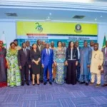 Participants at the ECOWAS Parliament’s Joint Committee delocalised meeting in Cotonou, Republic of Benin on Monday (NAN)