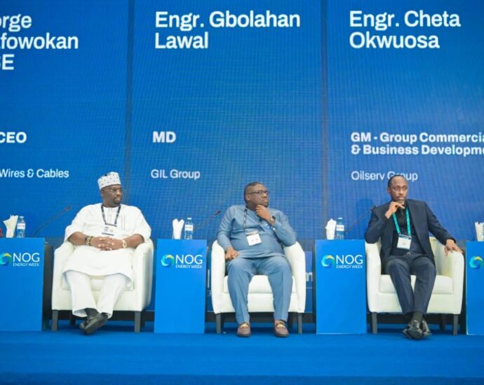 Panelists during a strategic session on “Driving Energy Innovation: Technology-Powered Pathways for Oil and Gas” at the Nigeria Oil and Gas (NOG) Energy Week in Abuja.