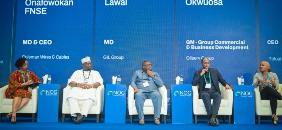 Panelists during a strategic session on “Driving Energy Innovation: Technology-Powered Pathways for Oil and Gas” at the Nigeria Oil and Gas (NOG) Energy Week in Abuja.