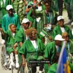 Team Nigeria athletes at the Glasgow Commonwealth Games