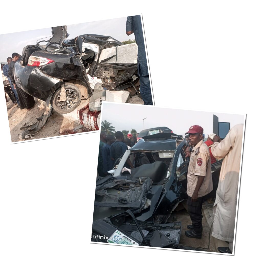 3 youngstars killed, one fatally injured as vehicle rams into bridge in Abuja