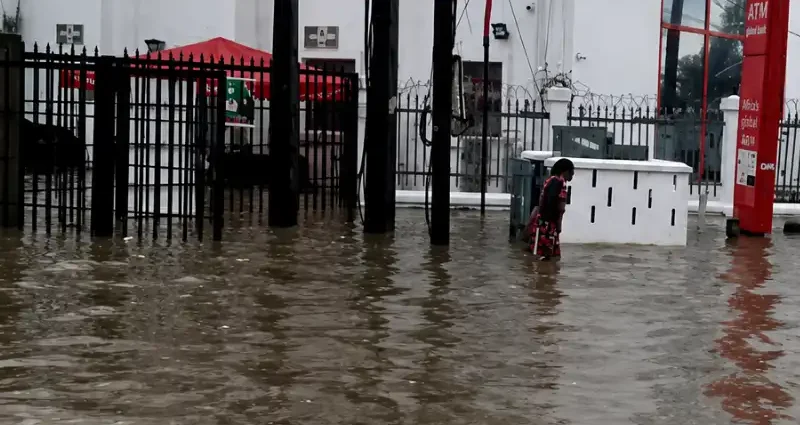 Flooded Lagos City