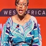 ECOWAS Vice President Damtien Tchintchibidja addressing women at the high-level forum on strengthening West African women’s representation in political leadership on Thursday in Abuja.