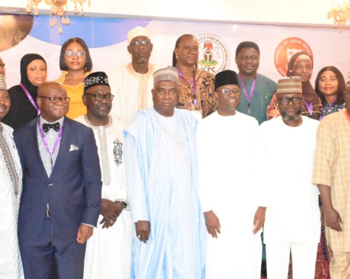A cross section of participants during the ICPC/Nigerian Law School Kano Zonal Workshop on the integration of anti-corruption education into Nigerian Universities and the Nigerian Law School, on Friday in Abuja