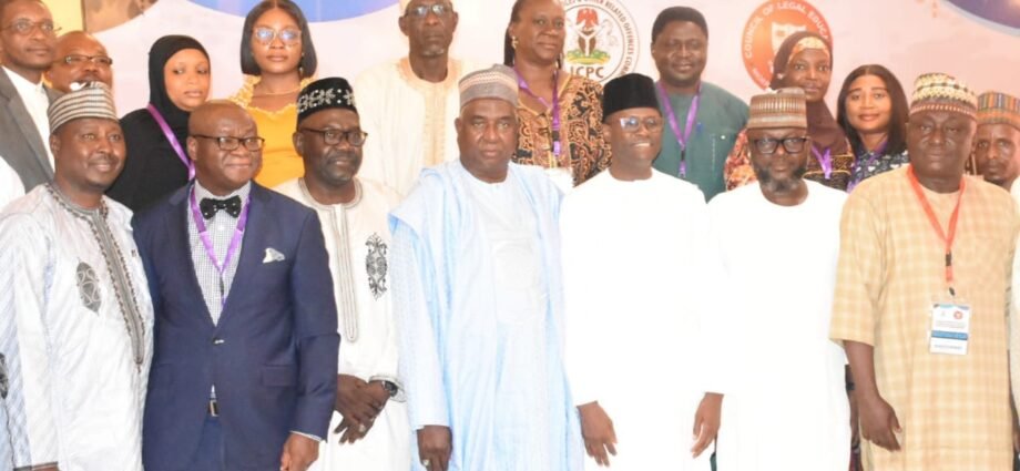 A cross section of participants during the ICPC/Nigerian Law School Kano Zonal Workshop on the integration of anti-corruption education into Nigerian Universities and the Nigerian Law School, on Friday in Abuja