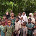 Rescued teachers and pupils abducted from Oriire School in Oyo State