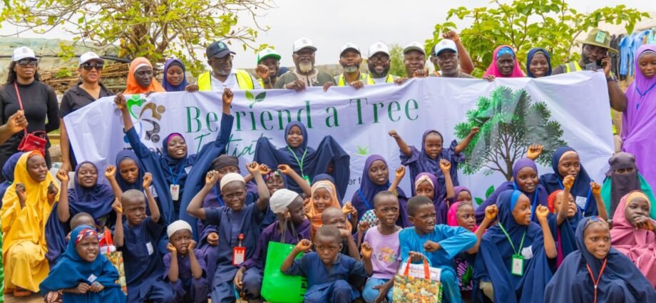 Foundation plants 100 trees in host communities