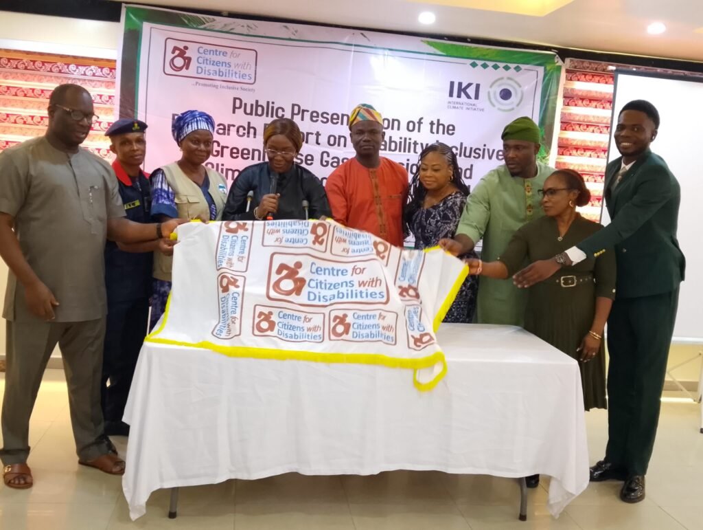 PWDs: CCD Unveils Report On Climate Change Impacts, Urges Implementation - News Agency Of Nigeria