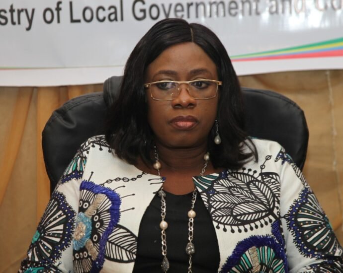 Commissioner for Women Affairs and Poverty Alleviation, Mrs Cecilia Bolaji