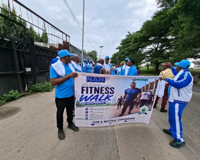 NAN Lagos Fitness Walk