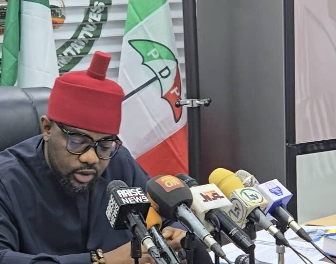 Rep. Ikenga Ugochinyere, the Chairman of the House Committee on Petroleum Resources (Downstream)