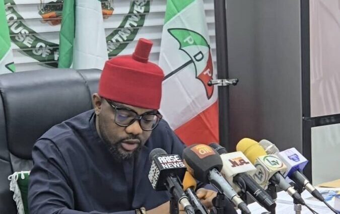 Rep. Ikenga Ugochinyere, the Chairman of the House Committee on Petroleum Resources (Downstream)