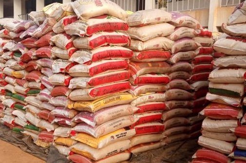 Illustration: Bags of rice