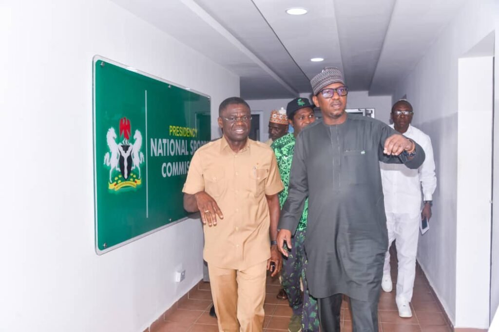 L-R: NIS DG, Philip Shuaibu and NSC Chairman, Malam Shehu Dikko