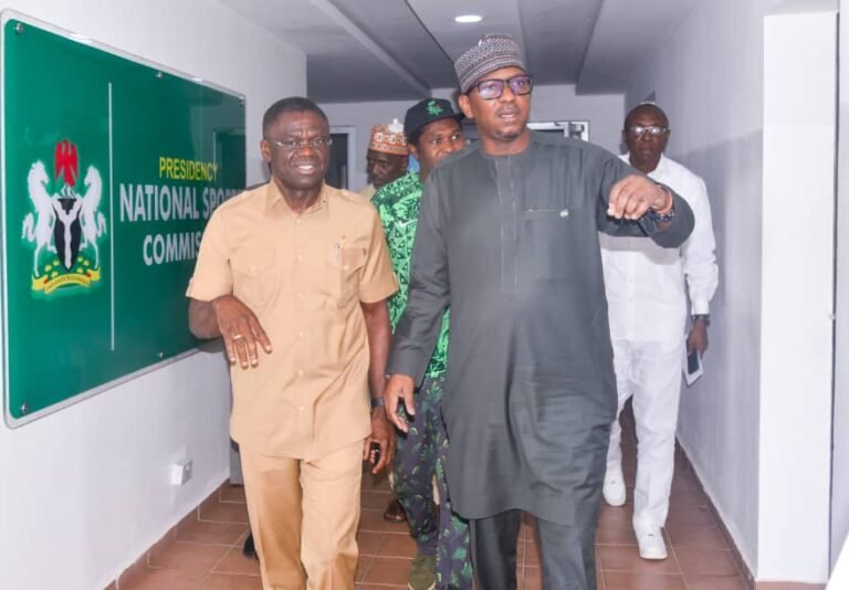 L-R: NIS DG, Philip Shuaibu and NSC Chairman, Malam Shehu Dikko