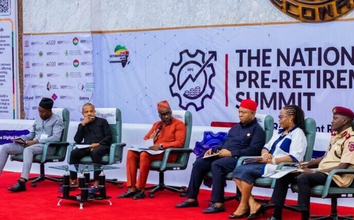 Panelists at the previous Pre-Retirement Summit in Abuja