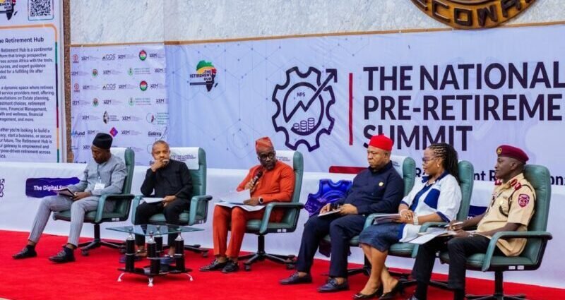 Panelists at the previous Pre-Retirement Summit in Abuja