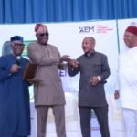 L-R: Mr Godwin Abumisi, National President, Nigeria Union of Pensioners (NUP); Mr Festus Keyamo, Minister of Aviation and Aerospace Development; Mr Joe Ajaero, President, Nigeria Labour Congress and Dr Maurice Mbaeri, Chairman, Organising Committee, 2026 Pre-Retirement Summit and retired Permanent Secretary, Office of the Secretary to the Government of the Federation (SGF), at the 2026 National Pre-Retirement Summit (NPS) in Abuja on Thursday