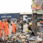 Waste collectors in Lagos