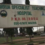 Signpost of Irrua Specialist Teaching Hospital