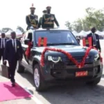 The Chief of Army Staff (COAS), Lt.-Gen. Waidi Shaibu during the passing-out parade of 183 cadets of the Direct Short Service Commission (DSSC) Course 29/2026 at the Nigerian Army School of Infantry (NASI), Jaji Military Cantonment, Kaduna State, on Friday.