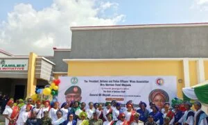 The Defence and Police Officers’ Wives Association (DEPOWA) on Friday inaugurated its Families’ Wellness Initiative Centre at the 44 Nigerian Army Reference Hospital in Kaduna